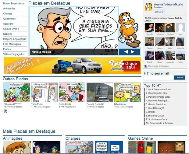 i217252 HumorTandela: A História do Site de Humor que Marcou a Internet Brasileira