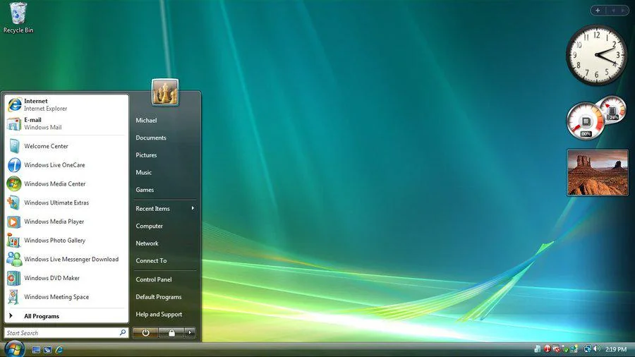 Windows Vista.