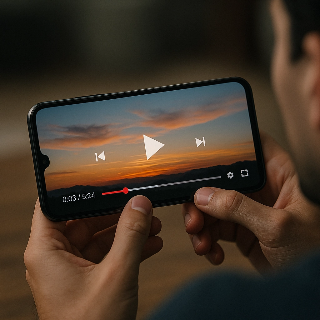 Compartilhar videos do youtube