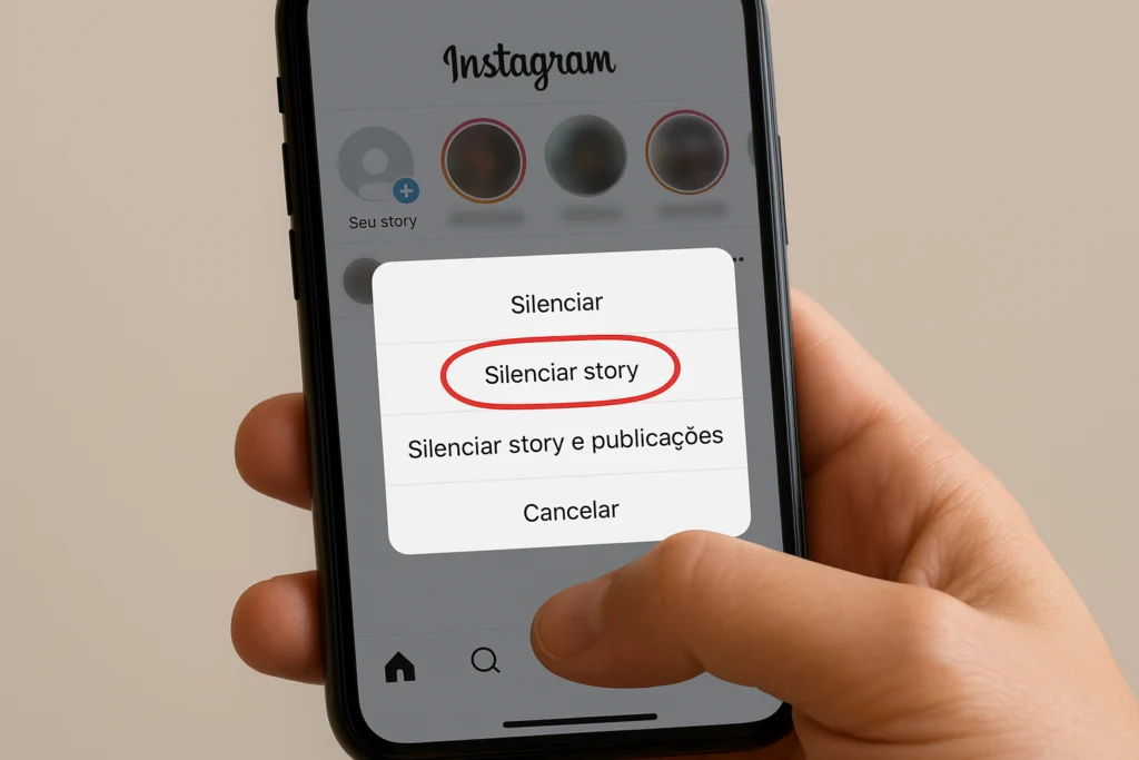 silenciar-story-no-instagram-1024x683 Como Ocultar Stories de Pessoas Específicas no Instagram