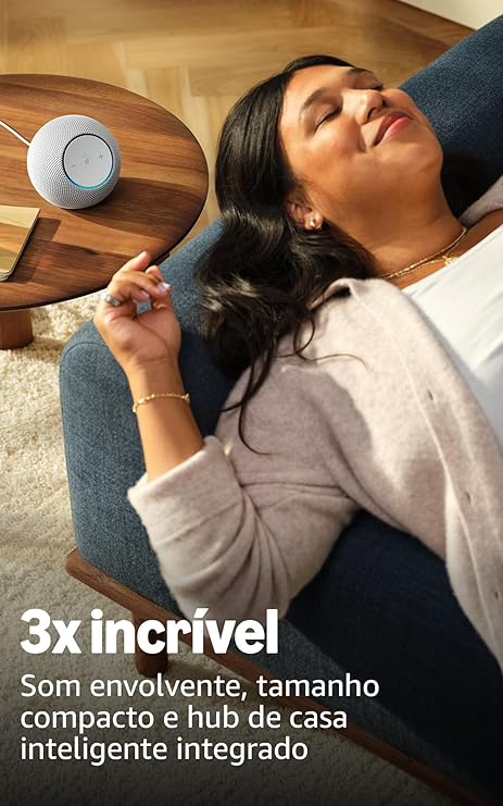 Echo-Dot-Max Amazon anuncia nova linha de ‘Alexas’ mais poderosas; conheça os modelos