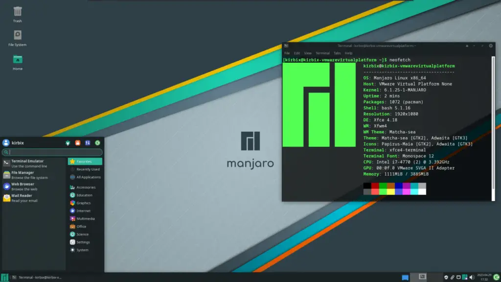 Manjaro-1024x576 Melhores Distribuições Linux em 2025