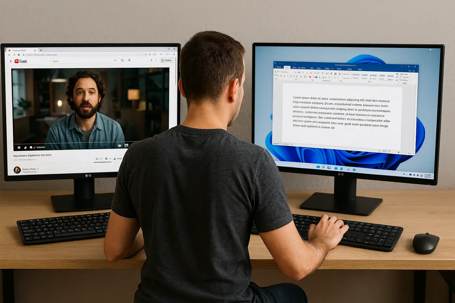 Multiplas areas de trabalho