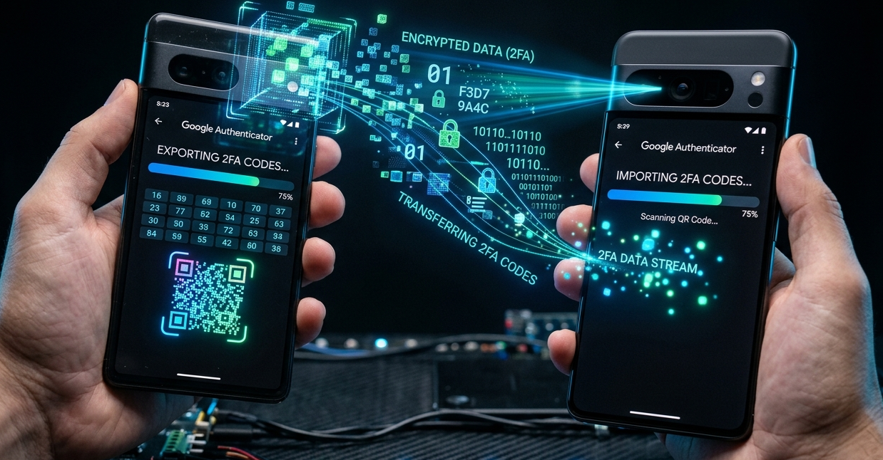 Como Transferir Google Authenticator para Outro Celular