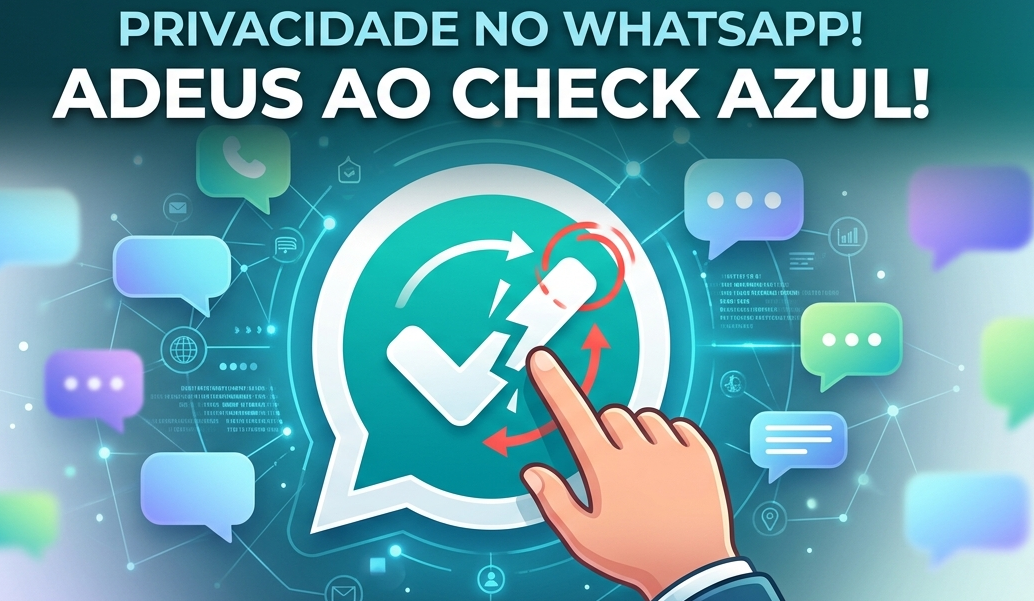 Como remover o check azul do whastapp