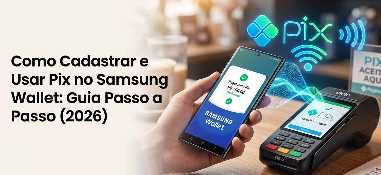 Samsung Wallet Pix por aproximação