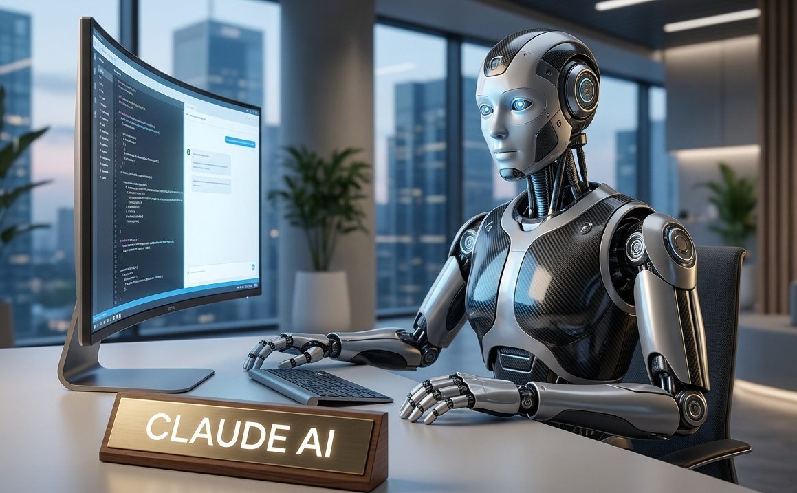 Interface do Claude AI da Anthropic