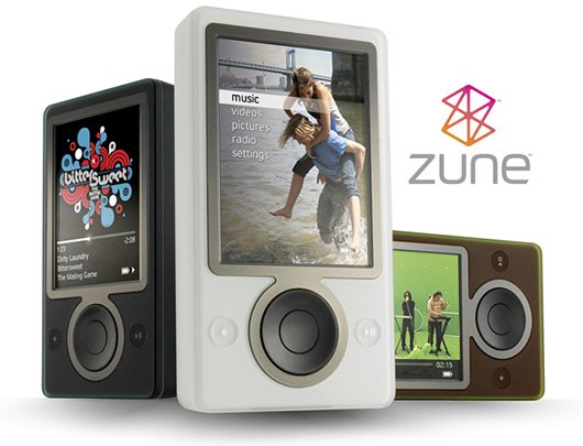 zune Cemitério da Microsoft: Os Maiores Fracassos de Hardware e Software da História
